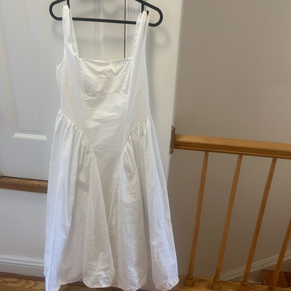 Brand New 100% cotton Commense white dress for wedding reception - Picture 4 of 4